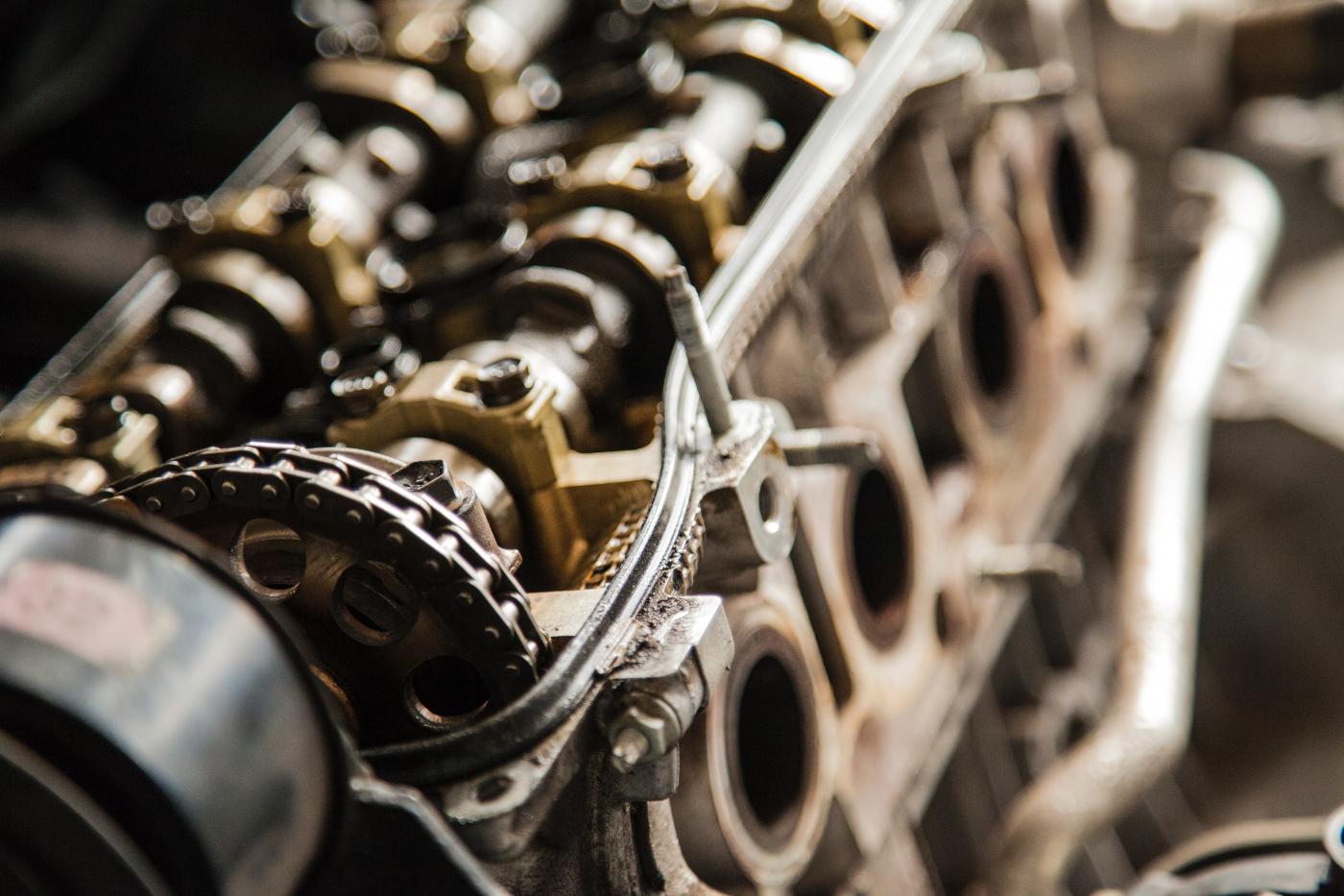 engine1 Blick auf einen Verbrennungsmotor