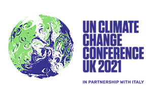 Logo des UN Klimagipfels 2021