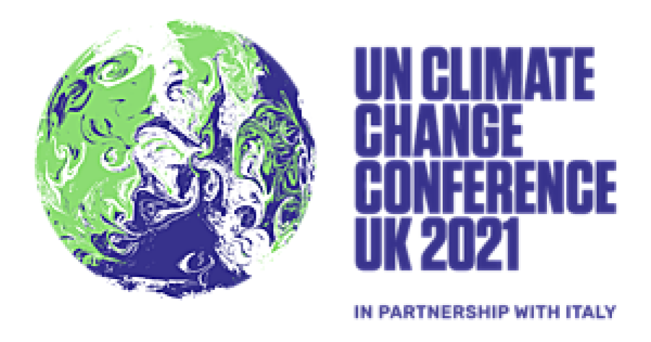 Logo des UN Klimagipfels 2021