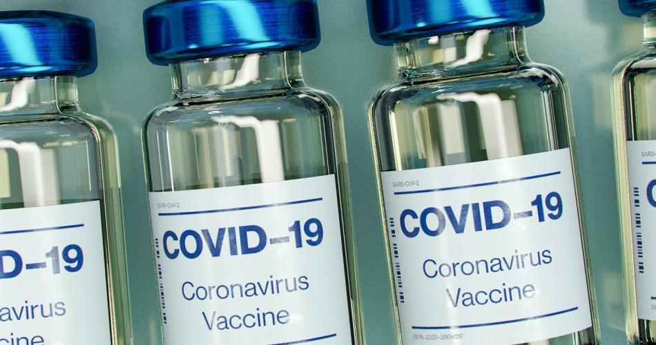 Ampullen mit COVID19 Impfstoff